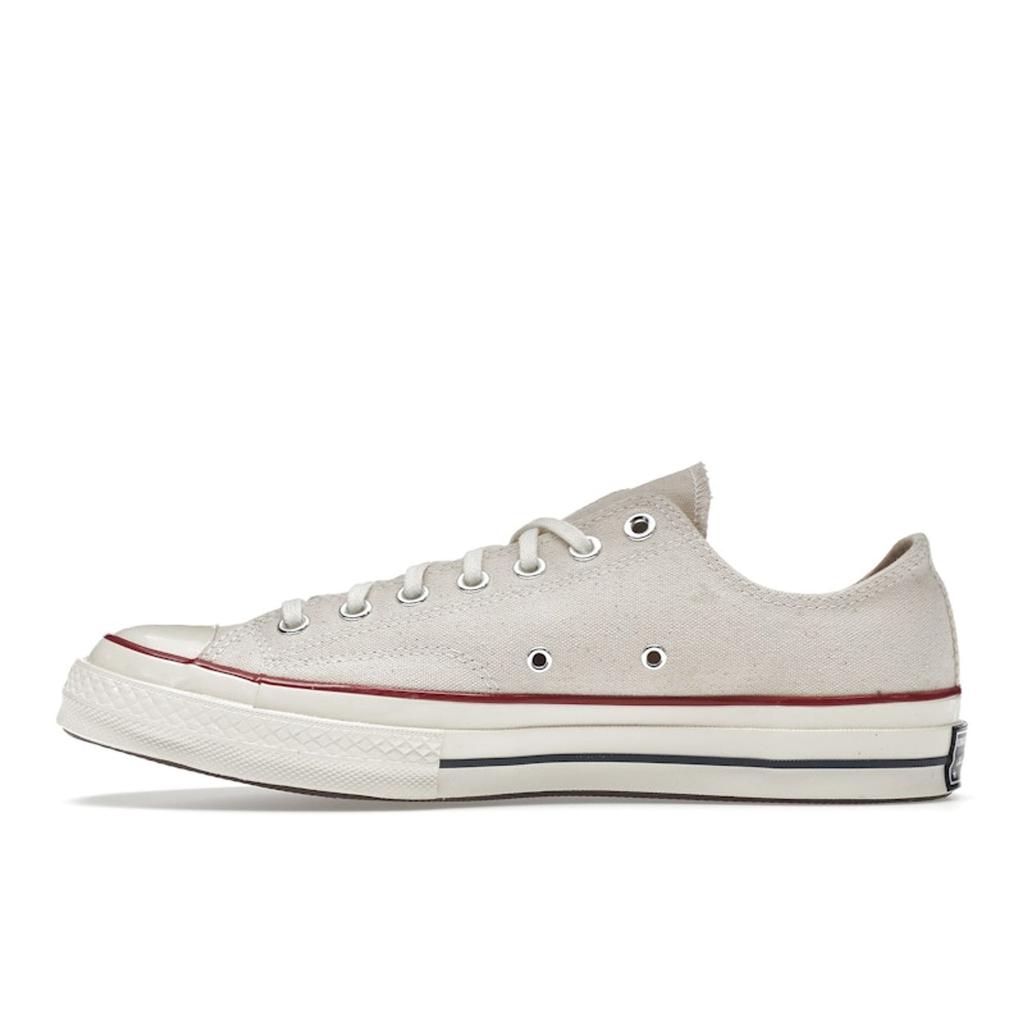 Converse Chuck 70 Low Top Parchment Unisex Sneakers White Garnet Egret 162062C