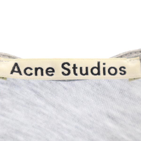 ACNE STUDIOS No sleeve asymmetry one piece XS Light gray Women Used