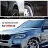 Neu Für BMW X5 F15 M Sport 2014 2015 2016 2017 2018 Kotflügel Seitenlüftungsgitter Verkleidung Abdeckung Haifisch Seitenraster Dekoration Styling Sticker