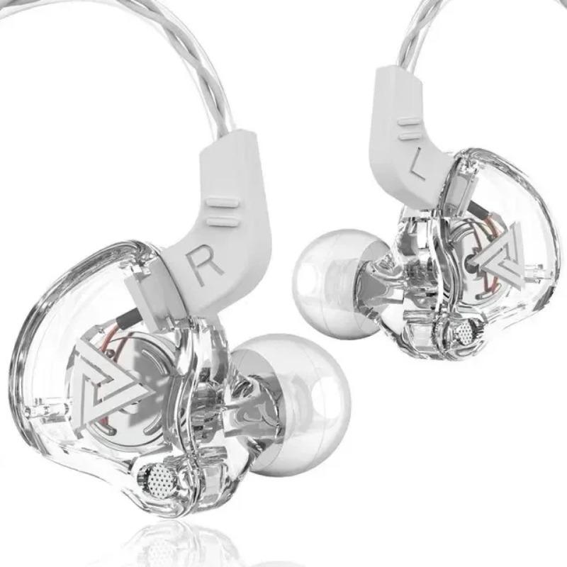 QKZ Ak6 Dynamic Earphones HIFI Heavy Bass Earbuds In Ear Monitor Sport Noise Cancelling Headset Stereo Gaming Headphone with Mic