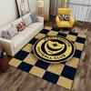 Portsmouth FC Logo Carpet Suitable As a Non-slip Mat for the Living Room or Bedroom Sofa