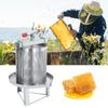 Stainless Steel Household Manual Honey Presser Wax Press Beekeeping Tool with Filter