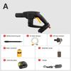 Wireless Car Washing Machine Lithium Battery Charging Portable Water Gun with Water Pipe Auto Wash Tools Car Cleaning Parts 21V