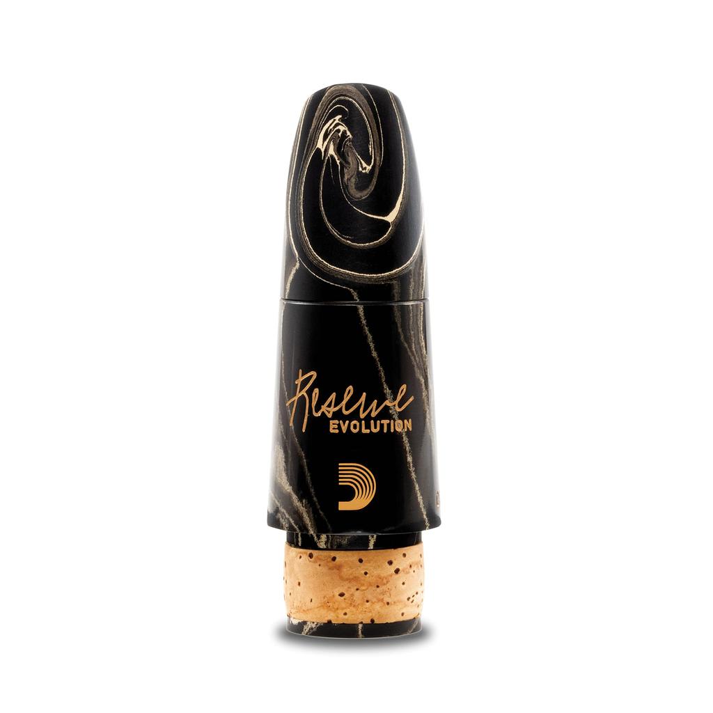 D'Addario Woodwinds Reserve Evolution Clarinet Mouthpiece Marble Pattern American Pitch MCE-EV10-MB