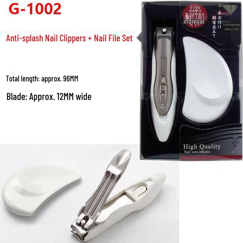Green Bell Artisan s High-Grade Anti-Splash Large Nail Clippers Standard