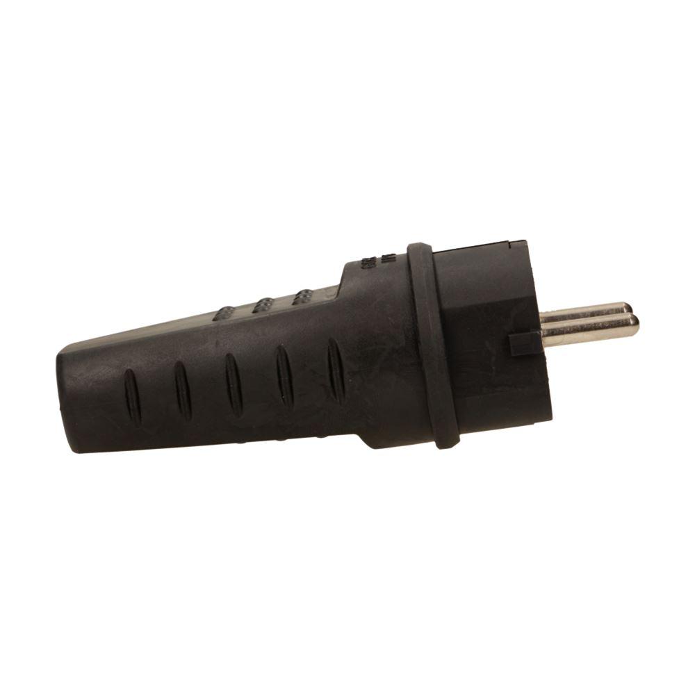 Wtyczka Gumowa Prosta Z Uziemieniem Or-Ae-1315 250V