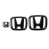 Honda Car Front & Rear Emblem Cover Sticker for City XR-V Civic Accord CR-V Inspire Envix Trunk Steering Wheel Center Badge ajl256