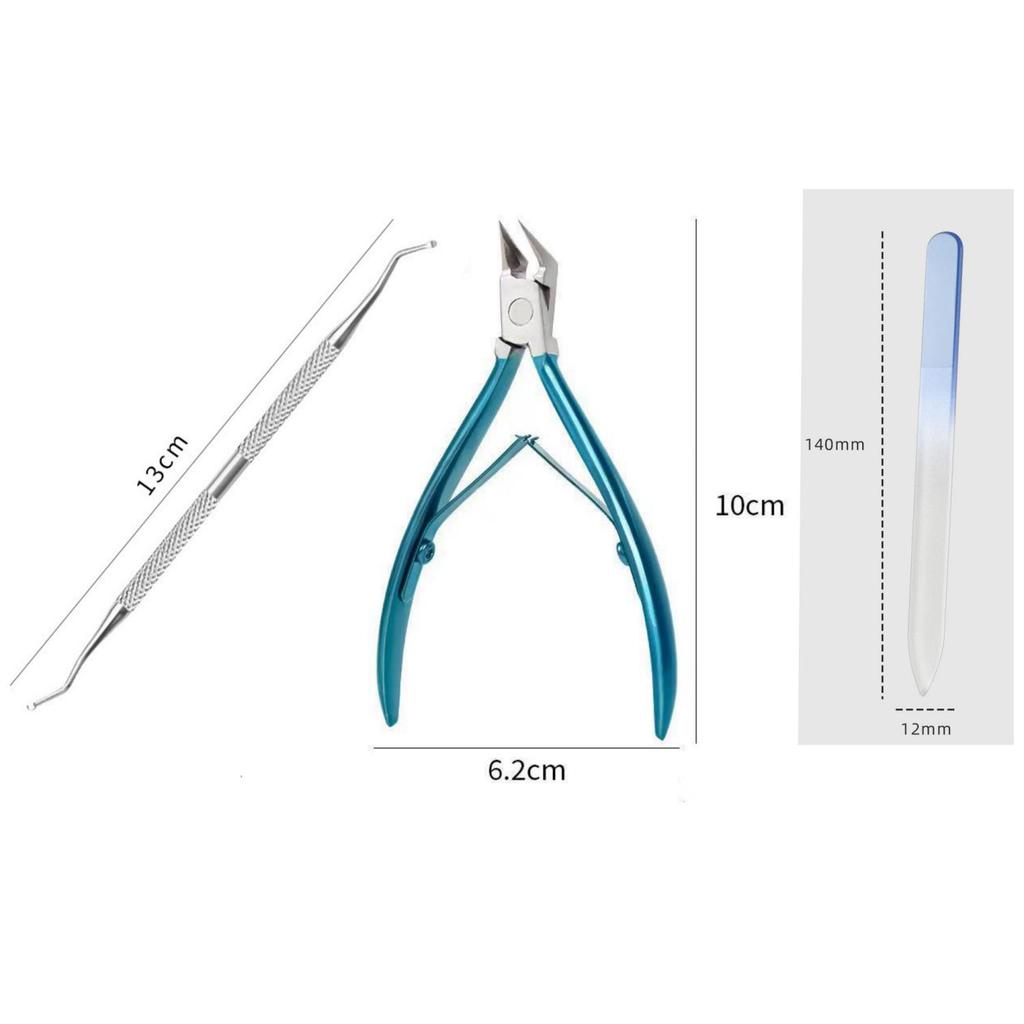 Cuticle Nippers Dead Skin Remover Ingrown Toenail Clippers 120 Degree Curved Thick Nails Nippers for Thick Nails