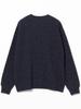 B:MING LIFE STORE by BEAMS Men's Double-Face Nep Crew Sweatshirt, Navy, Size L