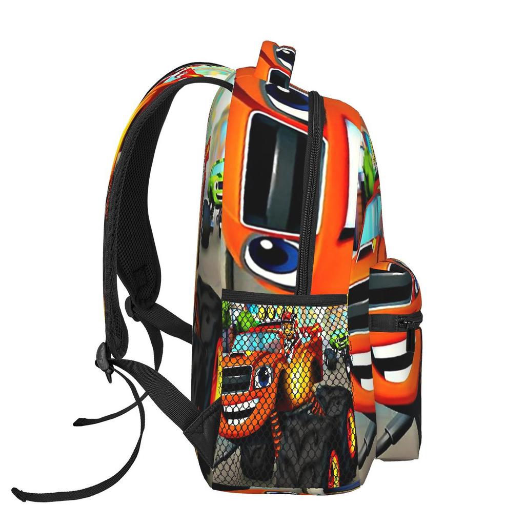 Blaze And The Monster Machines Backpacks Boys Girls Bookbag Children School Bags Cartoon Rucksack Shoulder Bag Large Capacity