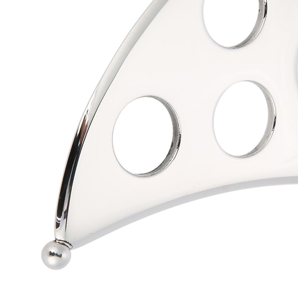 Edelstahl-Schabbrett, Gesichts- und Körperschaber, Massageplatte zur Schmerzlinderung