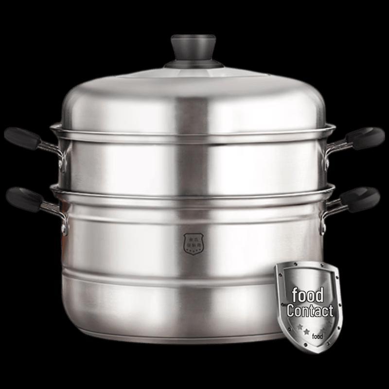 Midea 26cm Stainless Steel Steamer Pot