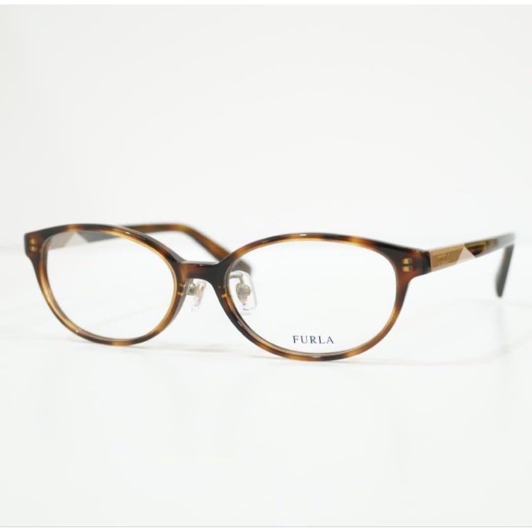 Used New and unused FURLA Glasses Frame Brown Women s Lens Interchangeable