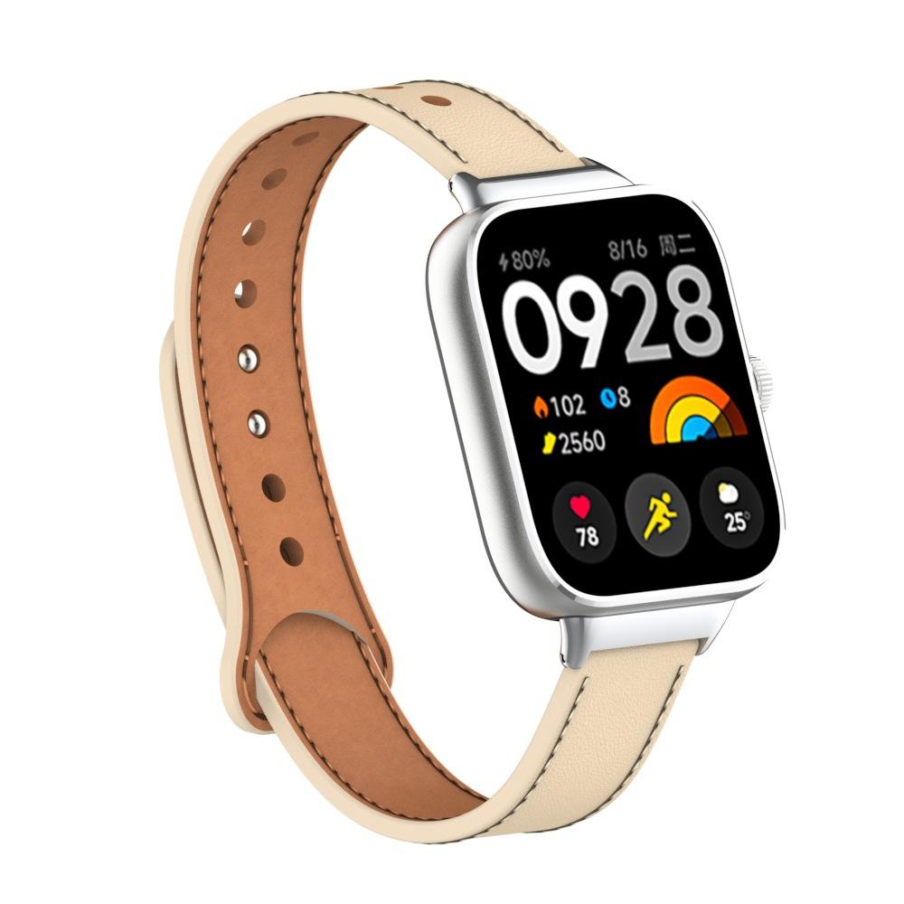 Leather Strap for Xiaomi Redmi Watch 4 Belt Replaceable Wristband for Mi Band 8 Pro Smart Watch Wrist Strap Bracelet Accessories