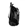 Portable Children Kids Mesh Drawstring Backpack Outdoor Beach   Toy Storage Bag (Blue)