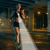 LED Clip Lamp Magnetic USB Charging Running Lamp Outdoor Headlamp Waterproof Jogging Lamp Outdoor Backpack Buckle Light