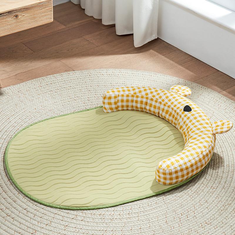 Small and Medium-sized Dog Pet Sleeping Pads Cat Bed Summer Cooling Sleeping Dog Bed Pet Summer Mat Pet Cooling Sofa for Indoor S 50X40CM