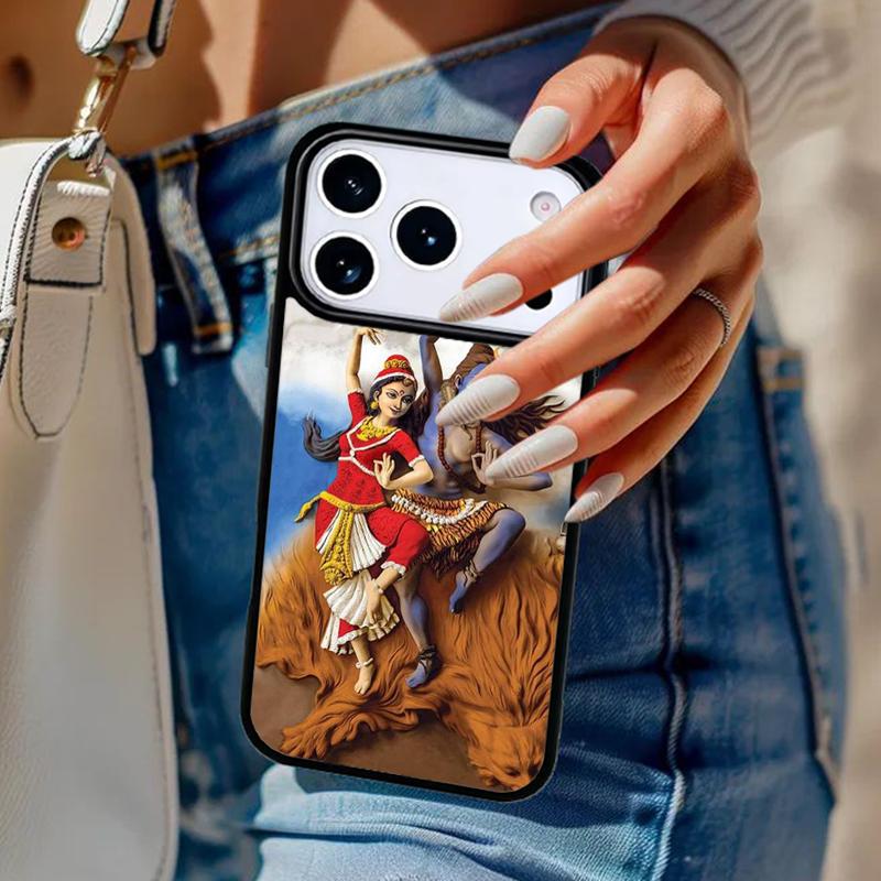 Lord Krishna Radha Phone Case For iPhone 17 Air 14 15 13 12 Max Cover For Apple 16e 11 Pro Max Plus Coque