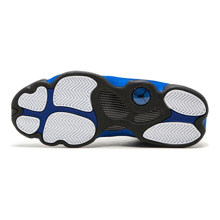 Jordan 13 Retro White Hyper Royal Black GS 884129-117