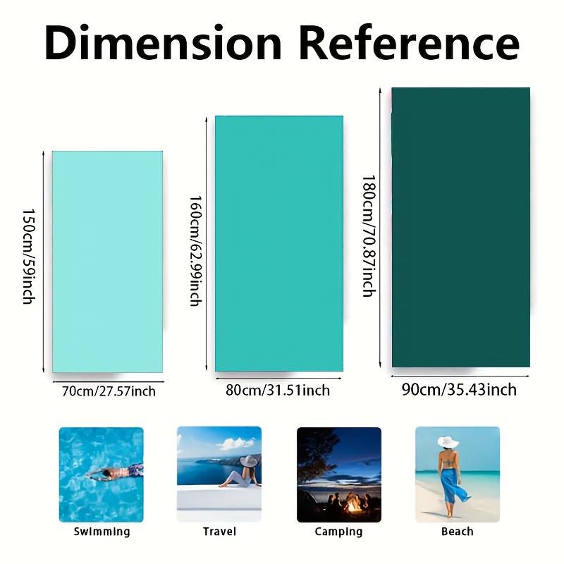 Giant Golf Club Beach Towel Retro Summer Dry Beach Pool Camping Towel for Man Gift 80x160cm