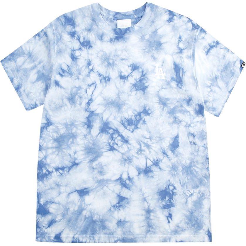 MLB T Shirts Unisex Light Blue Crew Neck Moderate Straight Fit 31TSA3031-07N