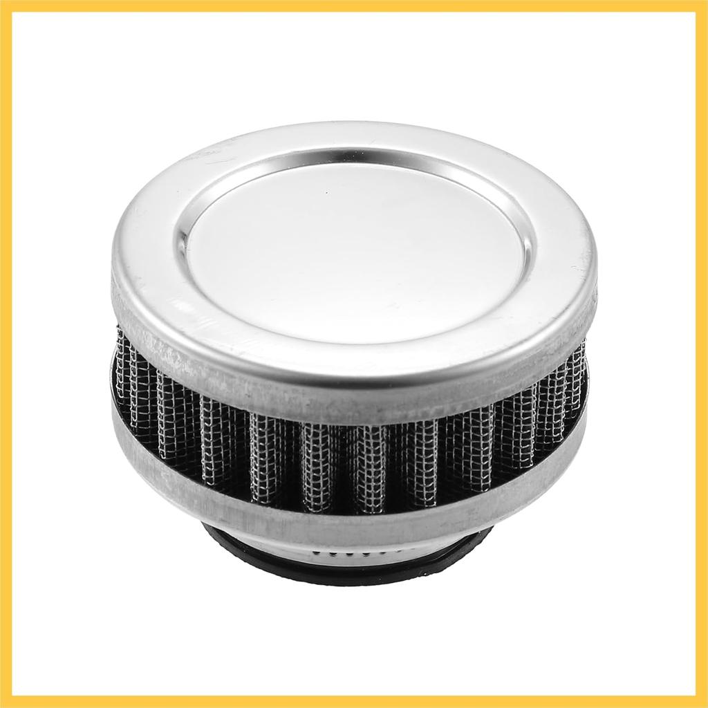 Universal 40-42mm Air Filter Cleaner Round Tapered Replacement for Motorcycle Silver Tone Auto Replacement Parts