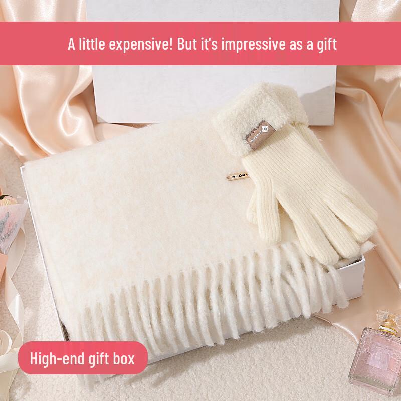 

Hengyuanxiang Women s Winter Scarf & Glove Gift Set