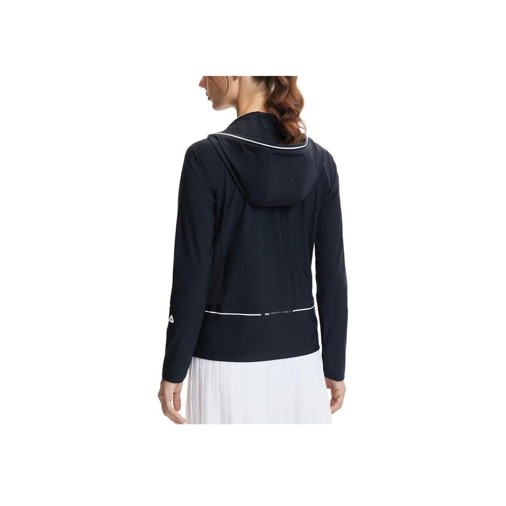 New FILA TENNIS Jackets Coats Women's Black A11W423501F-BK