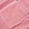 Salopette robe - vidaXL - Velours - Rose clair - 1,5 à 10 ans - Bretelles réglables