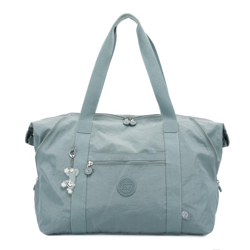 Damen Leichte Große Kapazität Reise Tasche Handtaschen Weiblich Nylon Schulter Strandtasche Mädchen Oberer Griff Lässige Tote Geldbörse