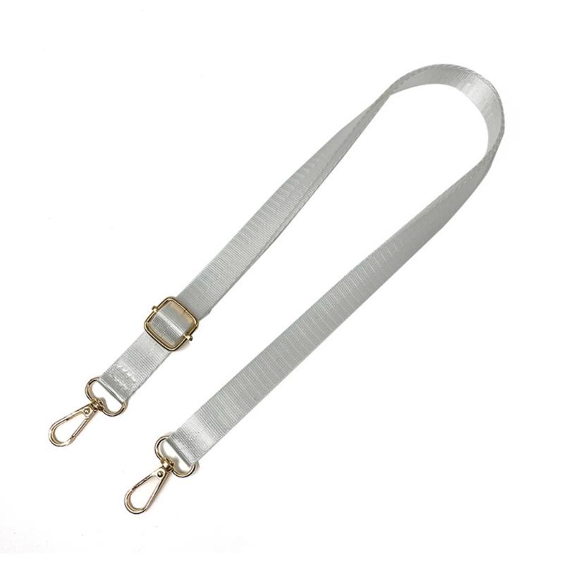 54in Handtaschen Schultergurt Ersatz Nylon Gurt für DIY Damen Geldbörse Crossbody Tasche Verstellbarer Gurt mit Metallhaken