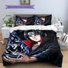Itachi Uchiha Patterned Pillowcase & Duvet Cover Set Anime Art Themed Bedding for Bedroom Daily Decor Nice Gift.-TING