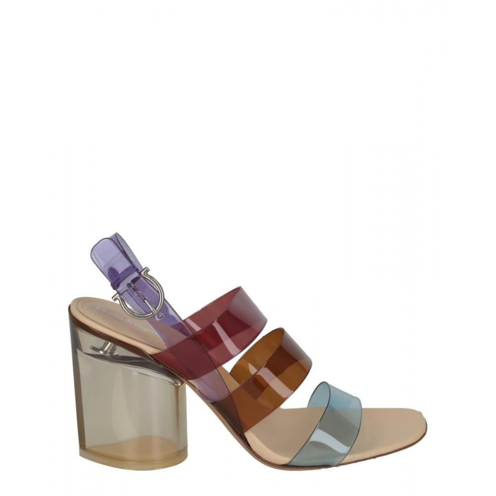 

Сандалии Salvatore Ferragamo Trezze с ремешками