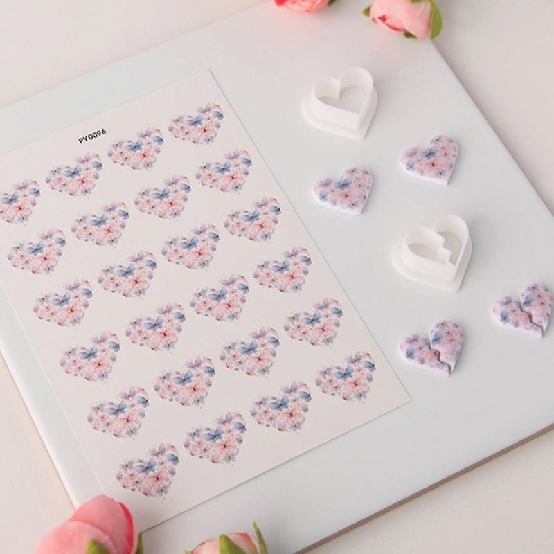 Water Soluble Clay Transfer Paper for Clay Earrings