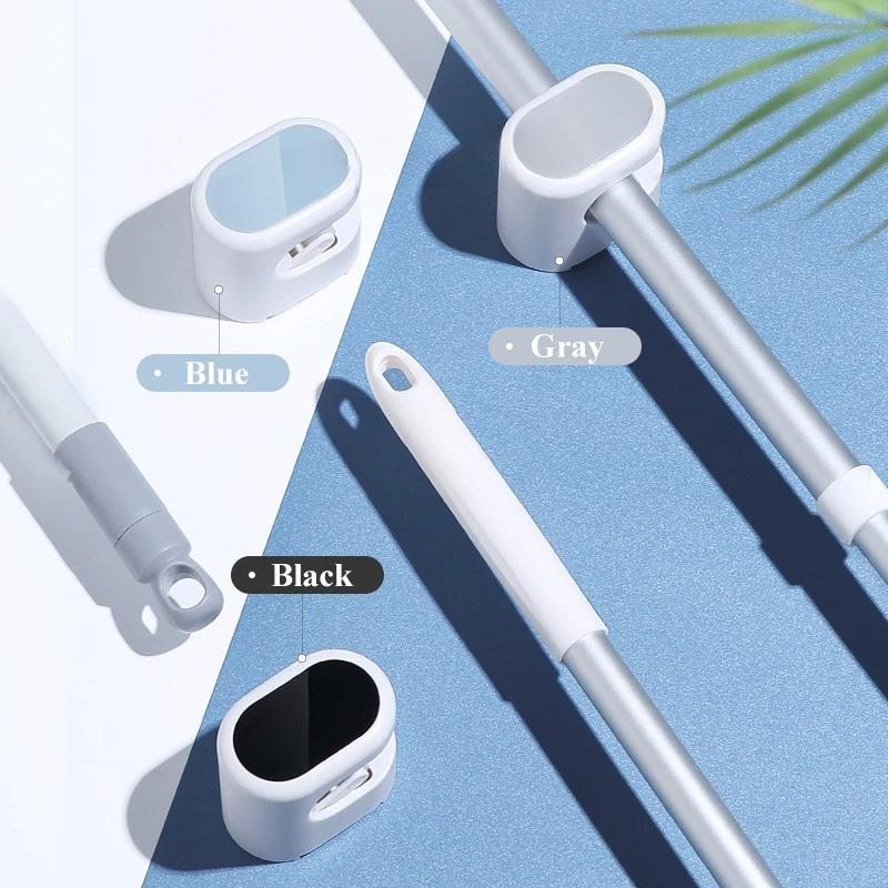 For Wall Mounted Mop Rack Holder Mop Hook Rack Kitchen Bathroom Mop Broom Storage Rack Home Organizer Suction Hanging Storage Sh