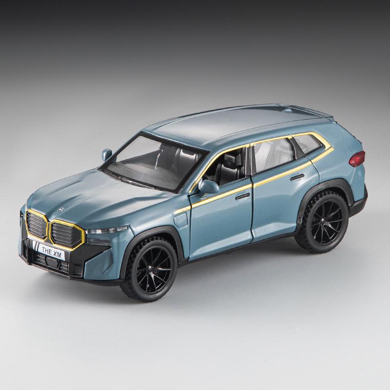 Limited edit 1:32 Die-cast Metal simulation XM Alloy model sports car sound and light Collection model boys' toy gift