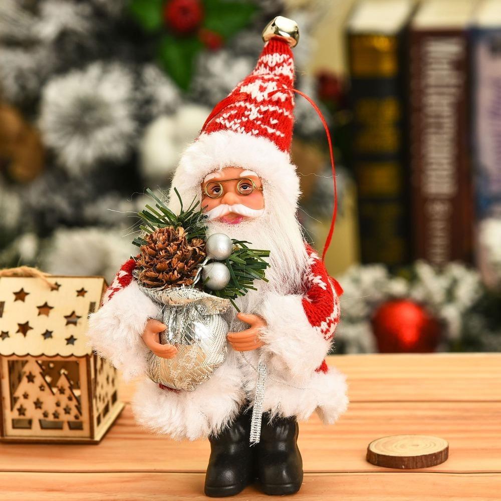 New Year Xmas Tree Ornament Party Supplies Santa Claus Doll New Home Decoration  Christmas