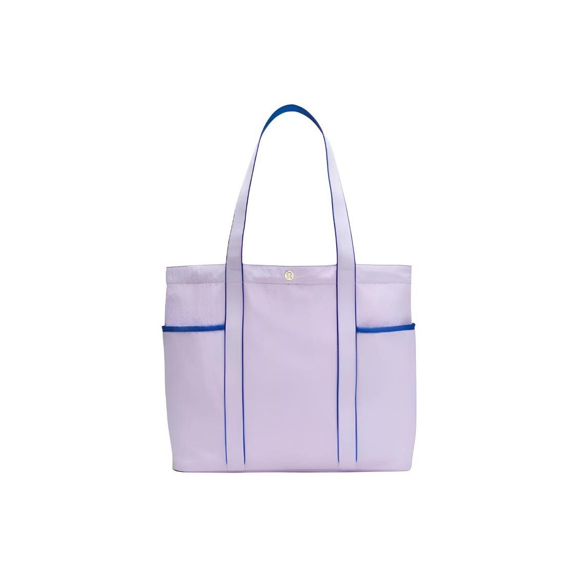 

Lululemon Daily 20L Nylon Tote Bag Unisex Tote Bags Lavender-Frost Galactic-Cobalt LU9BSDS-070401 Lavender Frost & Galaxy Cobalt Blue