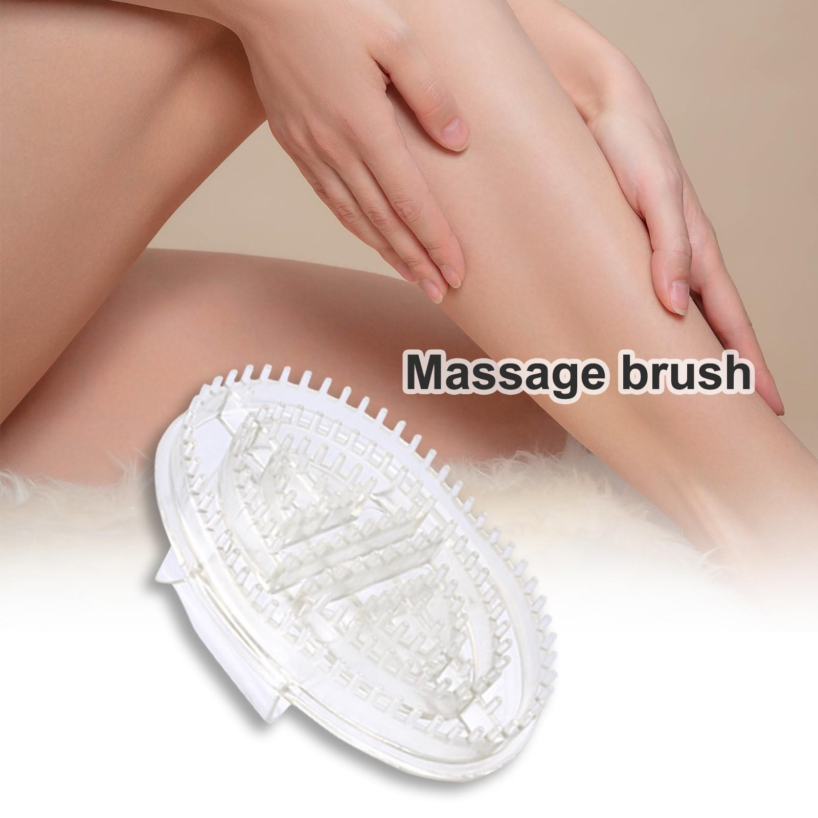 

Набор массажеров от целлюлита Массажное масло Карта акупрессуры Щетка для удаления Петлевая щетка Подходит для женщин и мужчин 10 мл One Size белый