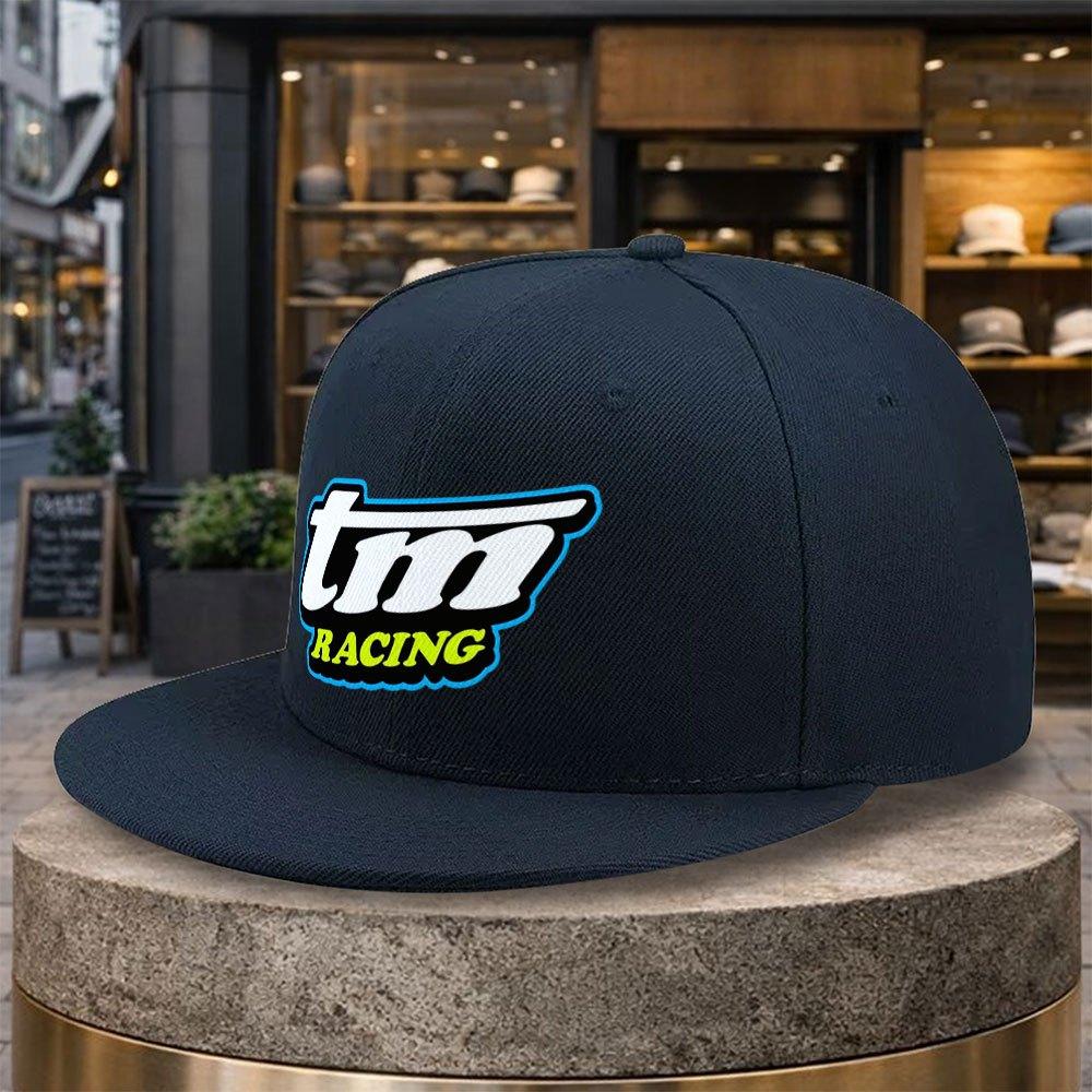 PC TM Racing Tištěná Baseballová Čepice Unisex Plochý Štít HipHop Klobouk Street Móda Venkovní Sporty Baseballová Čepice Plochý Štít Klobouk Oblek