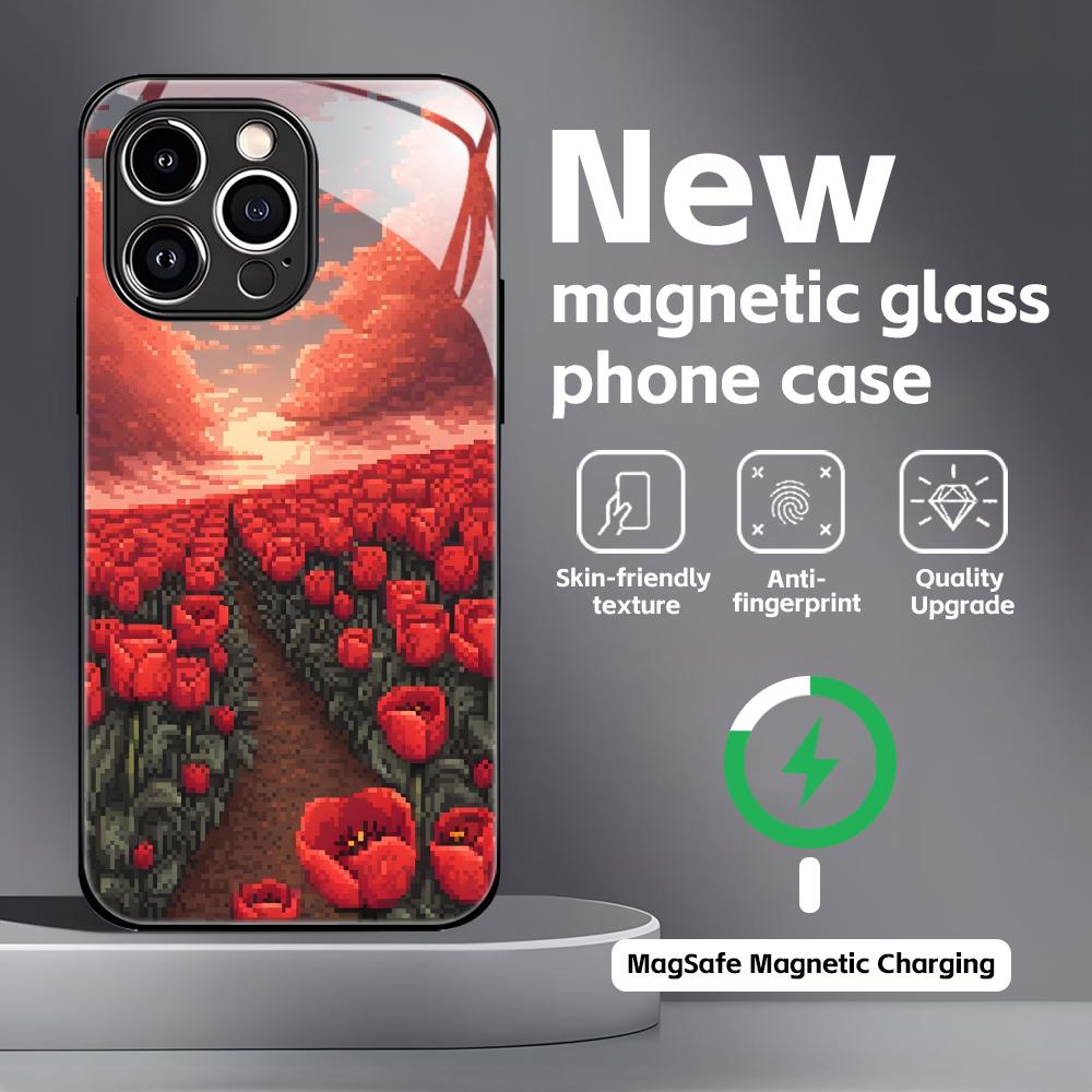 Classic game Stardew Valley Phone Case For iPhone17 16 15 14 13 12 11 X XR XS 8 Plus Mini Pro Max Glass Magnetic Case
