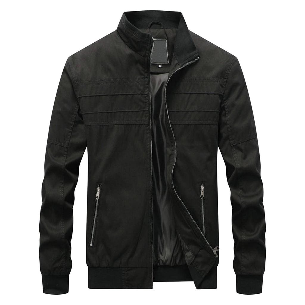 Men Winter Warm Long Sleeve Softshell for Windproof Soft Sweater Blouse Jacket