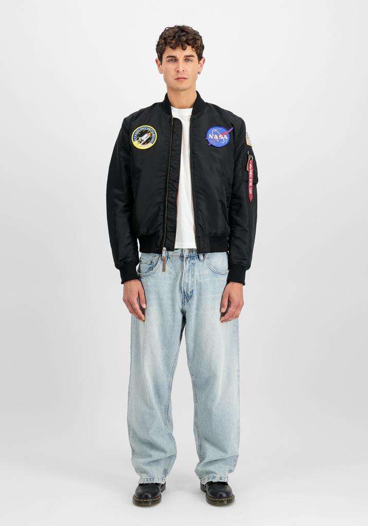 Winter Jacket Alpha Industries MA1 VF NASA Black (166107-003)