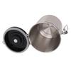 1.5L Coffee Canister Coffee Container with Scoop Date Tracker Stainless Steel Versatile Airtight