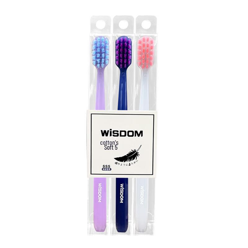 

WISDOM Light Luxury Soft Bristle Toothbrush (Jelly Color)