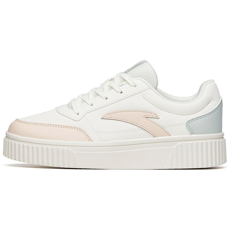 

Anta Life Collection Cookie Shoes Synthetic Leather Platform Slip Resistant Abrasion Resistant Low top Skateboard Shoes 922358005-2 40