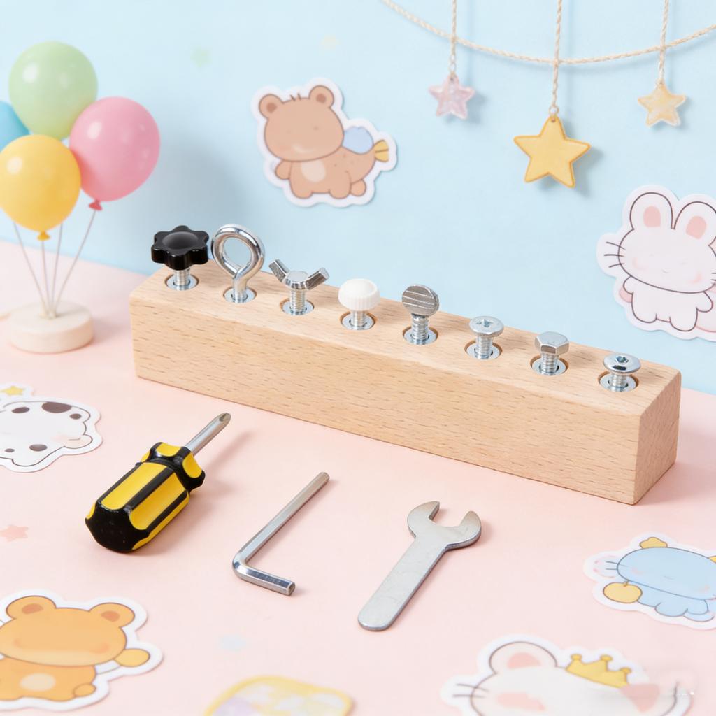 Puzzle Early Education Assembly And Disassembly Tools, Children's Busy Board Toys