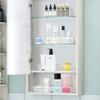 25 PCS Clear Plastic Drawer Organizer Set, 4 Sizes Desk Drawer Storage Bins for Makeup, Jewelry, Gadgets for Kitchen, Bedroom, Bathroom, Office