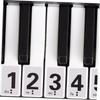 Piano Keyboard Adhesive Stickers 88 Key Piano Number Stickers Keyboard Piano Decals Removable Piano Keyboard Note Labelsfor Learning