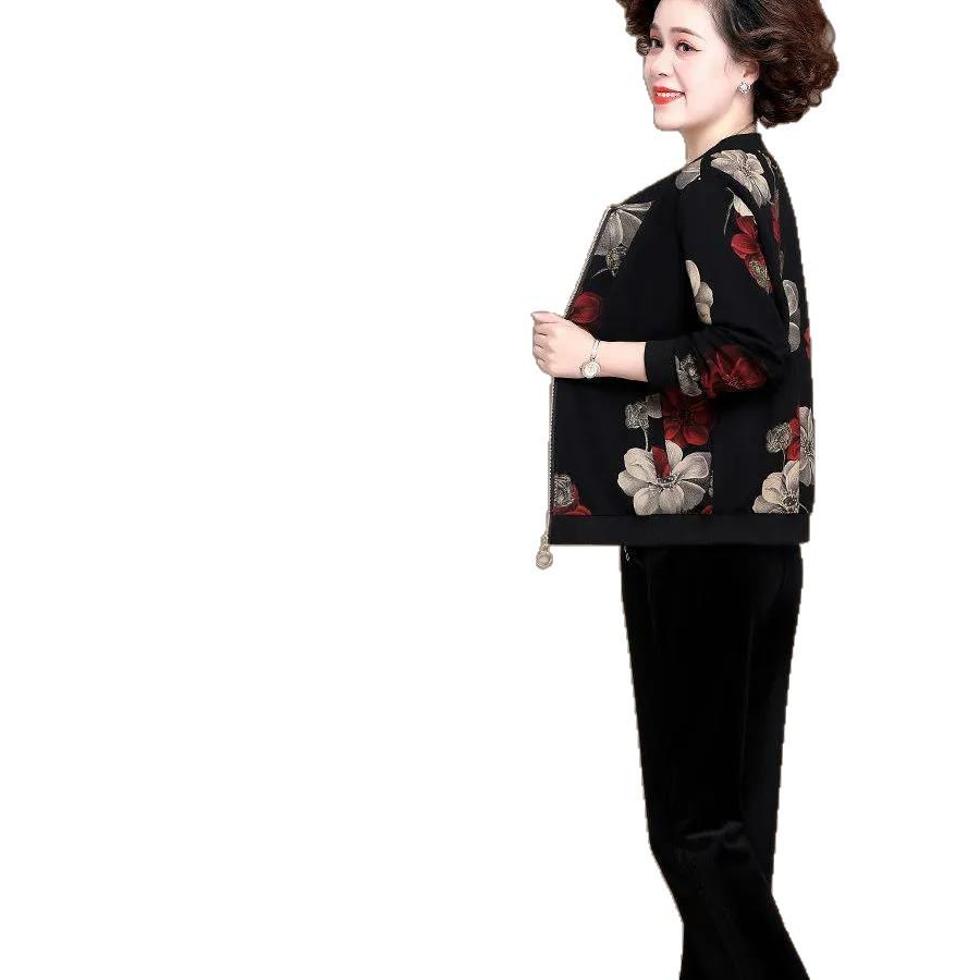 Women's Plus Size Versatile Long-Sleeved Jacket for Spring/Autumn 2025